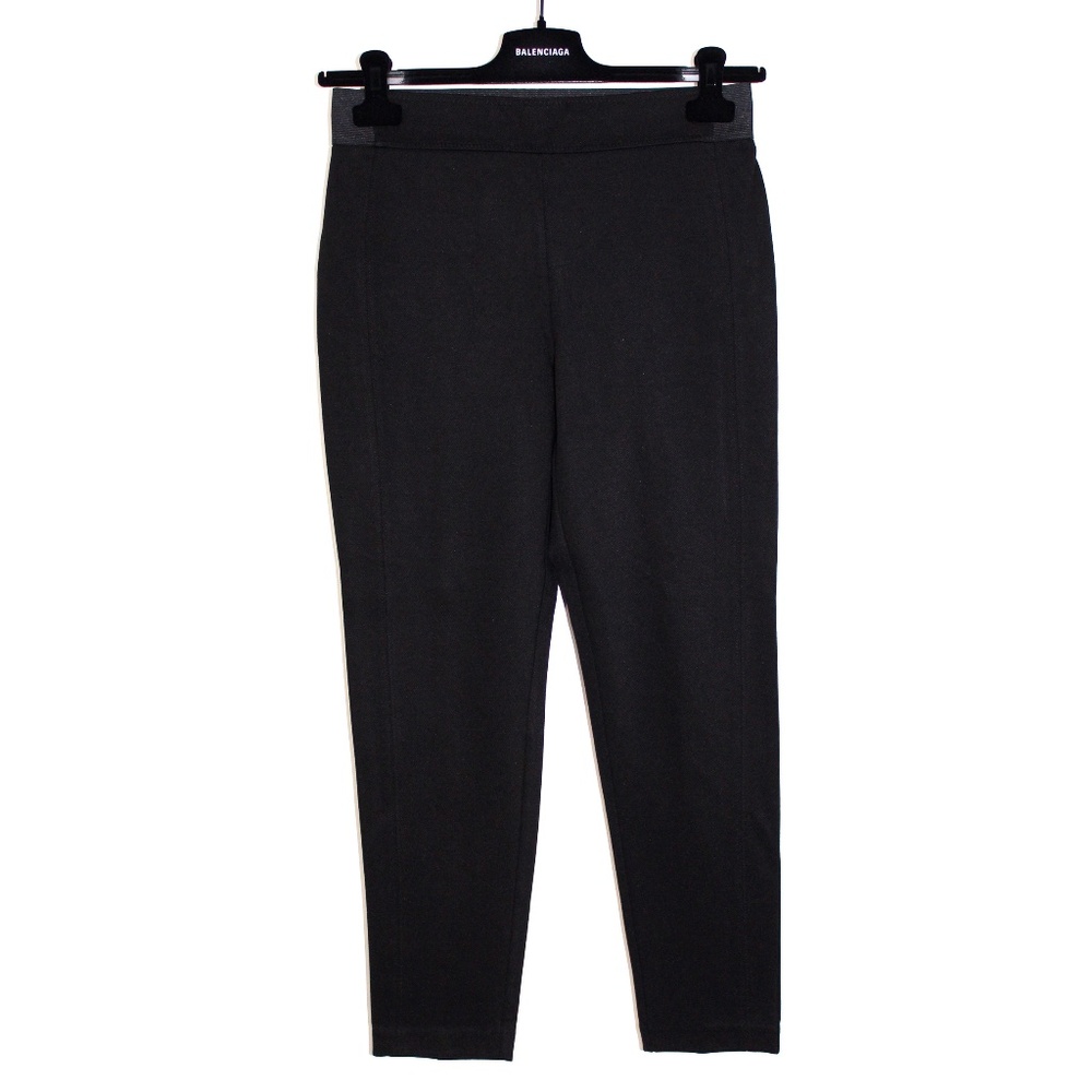 Talbots Elastic Waistband Black Stretch Trousers